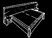 2000x2000 mm 2000x2100 mm 95 995 Kč 1400x2200 mm 1600x2200 mm 1800x2200 mm 2000x2200 mm Ceník / Price list / Прейскурант цен Postel s oblým čelem Bed with round headboard Кровать с изогнутым