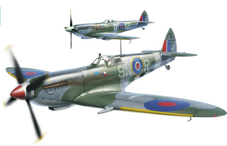 Spitfire Mk.XVI BRITISH WWII FIGHTER 1/72 SCALE PLASTIC KIT DUAL COMBO! intro In September 1941, a hitherto unknown German radial engine fighter appeared in the west european sky.