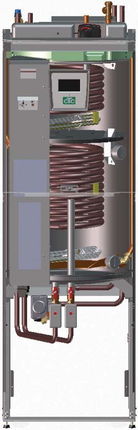 Tepelná centrála EcoZenith Kompaktní plně vybavená jednotka, která v kombinaci s tepelným čerpadlem splní všechny požadavky na vytápění a přípravu teplé vody.
