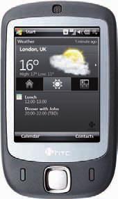 katalog mobilů HTC HTC Touch Elf Komunikátor s malými rozměry a inovativním ovládáním tak by se dal v krátkosti charakterizovat HTC Touch.