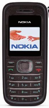 katalog mobilů NOKIA Nokia 1208 Jednoduchost, účelnost a nízká cena popisují Nokii 1208.