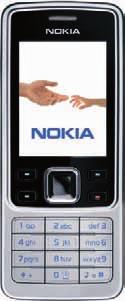 katalog mobilů NOKIA Nokia 6300 Nokia 6300 je manažerský mobilní telefon a její funkční výbava se velmi
