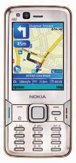 katalog mobilů NOKIA Nokia N82 Nokia se rozhodla, že úspěšný model N95 napěchuje do těla klasické konstrukce, a tak se