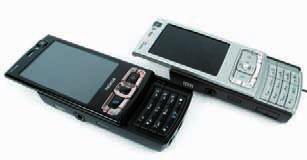 katalog mobilů NOKIA Nokia N95 8GB Nokia N95 8GB napravuje nedostatky původní verze modelu N95, kterými byly zejména nižší výdrž a horší příjem GPS