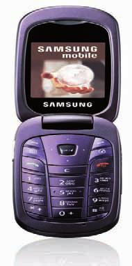 katalog mobilů SAMSUNG Samsung L320 Samsung se s tímto modelem zaměřuje hlavně na ženskou část populace. Elegantní design véčkové konstrukce a funkce určené přímo ženám to dokazují.