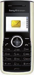 SONY ERICSSON katalog mobilů Sony Ericsson J110i Jednoduchý design, jen základní funkce, ale z toho také plynoucí nízká cena to je model J110i od Sony Ericssonu.