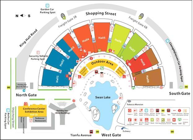 expo area note: map from different event 18