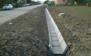 kanalizácie v obci