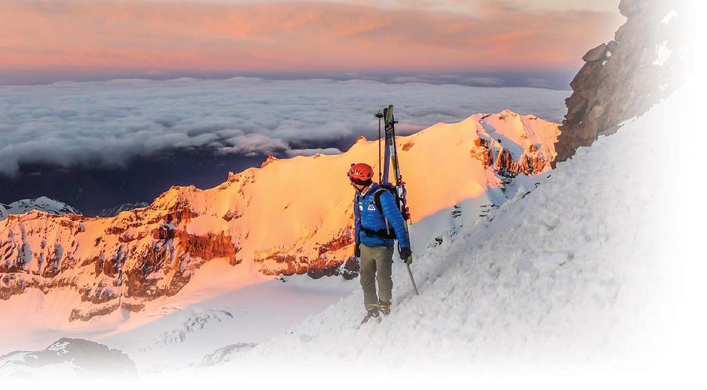 SKIALPINIZMUS SKIALPINIZMUS Portugalsko, Ponta do Pico. Na lyžiach na Kazbek Kazbek. Mýtická hora ležiaca v centrálnej časti Kaukazu.