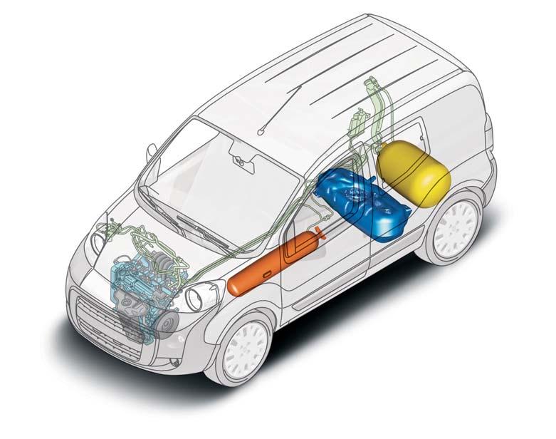 MULTIJET TECHNOLÓGIA EURO 5 1.4 8V Zdvihový objem: 1360 cm 3 Emisná norma: Euro 5 Max. výkon: 54 kw (73 k) pri 5200 ot./min.