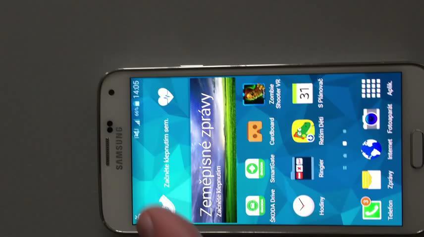 MirrorLink: připojení kompatibilních telefonů Samsung S5, S6 Kontrola