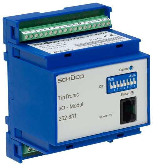Technické změny vyhrazeny Produkty & systémy Mechatronika Schüco TipTronic I/O modul SM-ET4-KB-A Č.