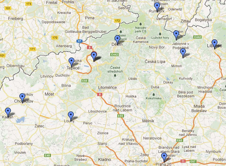 parametrem je potom celková doba trvání okružní jízdy (593 min), která je sumou celkového času obsluhy a celkové doby jízdy.