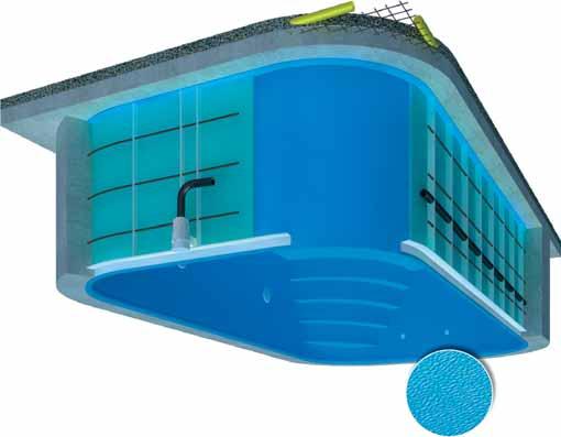 Diamant bazeni Standardi kvalitete Skimmer bazen sa ugrađenim unutrašnjim stepenicama Korištenjem najboljih materijala i moderne tehnologije.