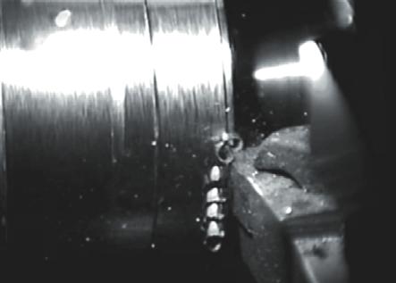 In the Figure 7 turning of aluminium alloy is shown.