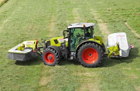 Koncepce traktorů CLAAS ukazuje své silné stránky v modelech ARION 400.