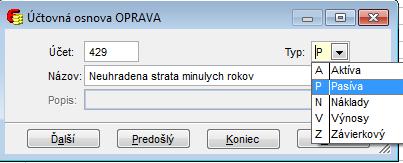 Možné najčastejšie chyby v PUW: Účet 429 ak ste mali v predchádzajúcom roku stratu, do súvahy má účet 429 vstupovať so zápornou hodnotou.