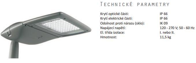 Pomocí těchto optik je možné nastavit světelné vlastnosti svítidla od vyzařování do malého místa (nejčastěji se používá pro přechody) až po optiky které vyzařují světelný tok do šířky ideální na