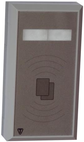 prostredia HYA02B (W): čierna alebo biela, rozmery vxšxh 80x43x16mm SIRIUS: spodný diel RAL7038, vrchný diel RAL7035, rozmery vxšxh 125x67x31mm, read/write, RFID technológie: mifare, LEGIC, Hitag1,
