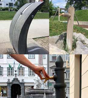 LJUBLJANA Zelena prestolnica Evrope 2016 41 Pitna voda v Ljubljani Ljubljana je mesto, v katerem vode ni težko najti.