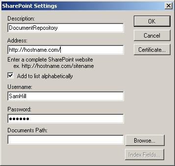 Přidání skupiny serveru SharePoint Chcete-li jako cílovou skupinu přidat server SharePoint, postupujte následovně. 1. Postupně vyberte možnosti Upravit>Přidat skupinu>sharepoint. 2.