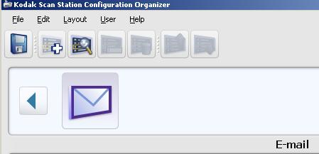 Vytváření skupin a přidávání položek 1. Spusťte aplikaci KSS500 - Scanner Admin. 2. Vyberte možnost Soubor>Konfigurační organizátor. 3.