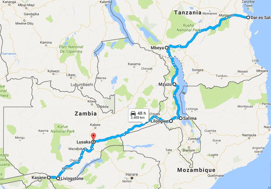 TAMAZAMBO 2017 Tanzánia, Malawi, Zambia, (Zimbabwe), Botswana Exkurzia do srdca Afriky takmer po stopách Livingstonka.