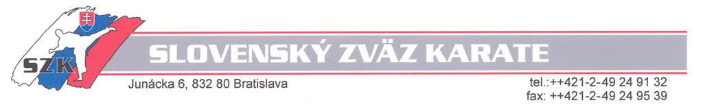 T r é n e r s k o - m e t o d i c k á a r o z h o d c o v s k á k o m i s i a Pravidlá školení trénerov a rozhodcov I.-III. kvalifikačného stupňa (TMK SZK v súlade so zákonom č.