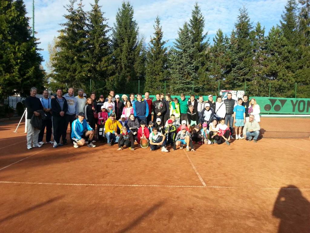 Členovia TK Žilina po záverečnom turnaji sezóny Družstvo žien TK