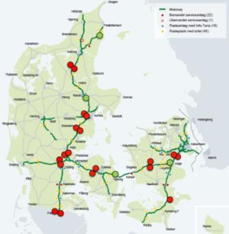 ON Denmark do konce roku 2016 GERMANY 1 300 300 Pilotní síť rychlonabíjecích stanic v