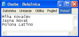 48 33: 34: public static void Main(string[] args) 35: { 36: UstvariDat(32, 1, 1000, 5); 37: } 38: } Načrt, kako pišemo podatke na datoteke: Prva faza: Datoteko odpremo za pisanje.