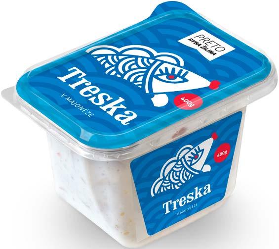 8588000250615 Treska v majonéze 400g PLU