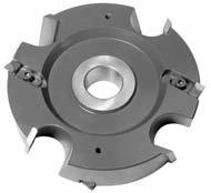 3381 FRÉZY DRÁŽKOVACÍ STAVITELNÉ ADJUSTABLE GROOVING CUTTERS VERSTELLBARE NUTFRÄSER ФРЕЗЫ ПАЗОВЫЕ СОСТАВНЫЕ h max 50 FRÉZY FALCOVACÍ SE ŠIKMÝMI ZUBY A PŘEDŘEZÁVAČI SKEW TEETH REBATING CUTTERS WITH