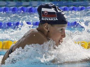 Aurélia Trnovcová 1993 KPŠ Nereus Žilina /SVK/ 0:33,68 2009 200