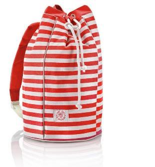 Plážový vak Art. HH6531 B R Vak pro volný čas/ moře. Materiál polyester.