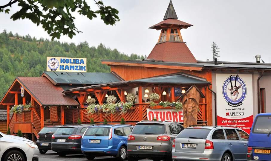 POLOHA Apartmány Kamzík sú umiestnené na