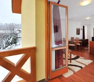 Apartmán Typ B 4+2 REZERVUJTE TERAZ spálňa pre 2 osoby, obývacia 