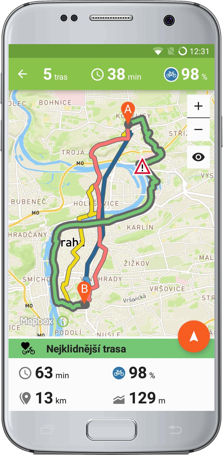 získat cenná data a systematicky zlepšovat podmínky pro cyklistickou dopravu.