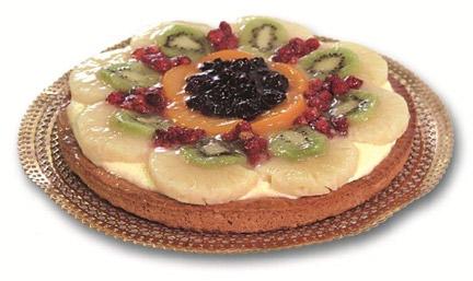 Crostata di fragole jahody, krém cod 006 netto 1300g Torta čierny