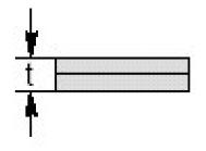 UTB ve Zlíně, Fakulta technologická 39 Ohybová tuhost: = = h 12 1 1 2 h 4 pro a je pak ohybová tuhost zjednodušena: = h 2 (5)