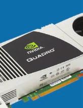Dvě nejvýkonnější profesionální grafiky současnosti nvidia Quadro FX 5800 a ATI FirePro V8700. Největší předností první jmenované je fakt, že svého výkonu dosáhne za pomoci jediného grafického čipu.