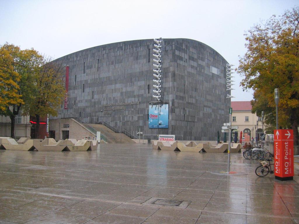 Budovy muzeí - umístění urbanistické