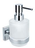 Mini 70 x 145 x 100 mm, 200 ml 132109102 Soap dispenser with glass