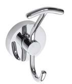 držákem Kleiderhaken Вешалка с крючком 53 x 115 x 65 mm 104105252 Single robe hook Věšáček Kleiderhaken Крючок