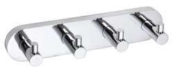 Double hook Dvojháček vysoký Doppelhaken Двойной крючок 55 x 120 x 90 mm 104405222 Rail with 5 robe hooks Hrazda s pěti věšáčky Hakenleiste mit 5 Haken Держатель с 5 крючками 415 x 55 x 70 mm