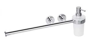 Kitchen roll holder Držák kuchyňských utěrek Küchenrollenhalter Держатель для кухонных полотенец 295 x 100 x 62 mm 146403152 Hair dryer holder Držák fénu Fönhalter Держатель фена 80 x 55 x