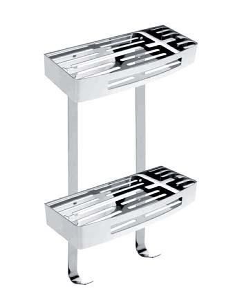 Wire shelf Polička mýdlenka Handtuchablage Полочка - мыльница 270 x 40 x 110 mm 146102275 matt mat gebürstet мат matt mat gebürstet мат Soap basket Mýdlenka drátěná obdélníková Seifenhalter Мыльница
