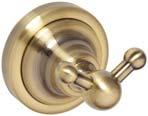 Single robe hook Věšáček Kleiderhaken Крючок 65 x 65 x 65 mm 144306132 chrome / chrom 144206138 gold / chrome, zlato / chrom 144106137 bronze / bronz Single robe