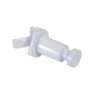 Radiator hook, polished Háček na otopné těleso lesk Haken für den Handtuchhalter an den Heizkörper, poliert Крючок на радиатор, хром 32 x 32 x 80 mm 104506122 Radiator hook, white Háček na otopné