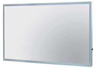 Mirror with LED illuminated frame Zrcadlo s LED osvětleným rámem Badspiegel mit LED-Beleuchtung Зеркало с подсветкой рамки 1200 x 600